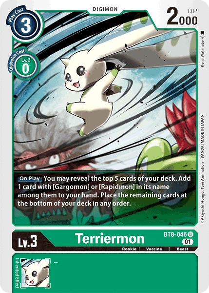 Terriermon [BT8-046] [New Awakening] | The Gaming-Verse