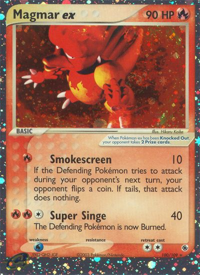 Magmar ex (100/109) [EX: Ruby & Sapphire] | The Gaming-Verse