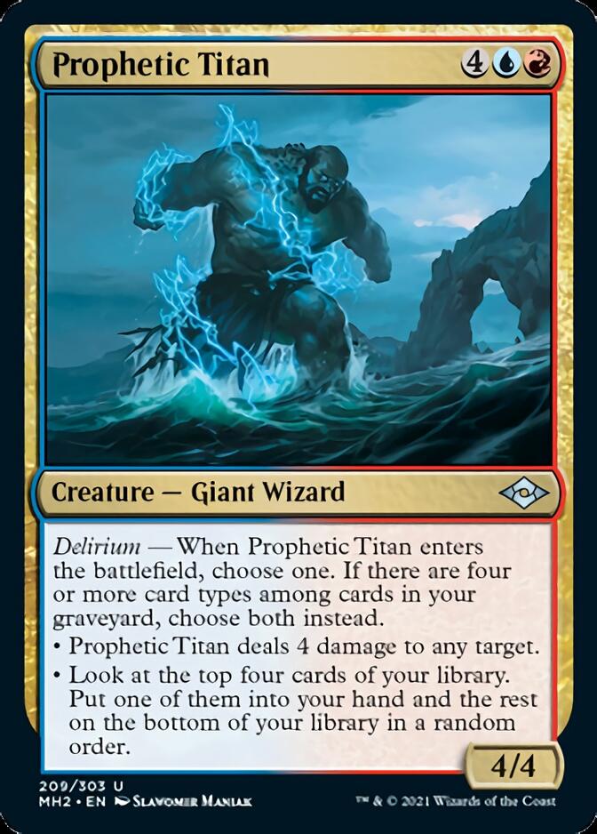 Prophetic Titan [Modern Horizons 2] | The Gaming-Verse