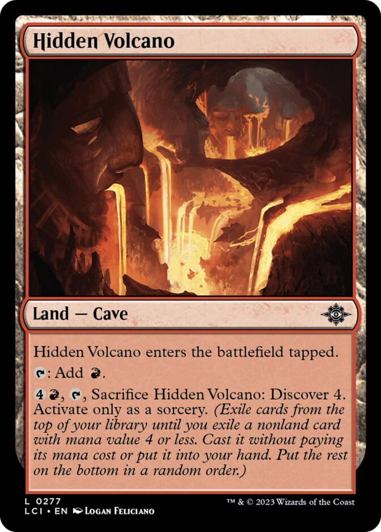 Hidden Volcano [The Lost Caverns of Ixalan] | The Gaming-Verse