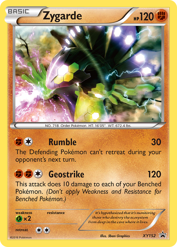 Zygarde (XY152) [XY: Black Star Promos] | The Gaming-Verse