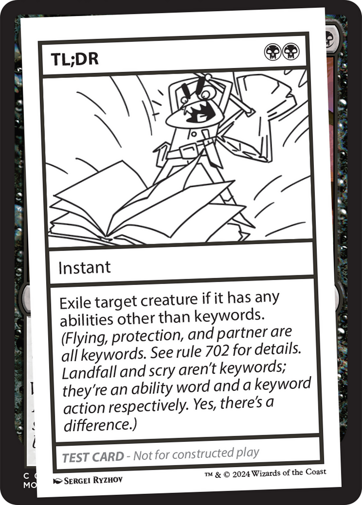 TL;DR [Mystery Booster 2 Playtest Cards] | The Gaming-Verse