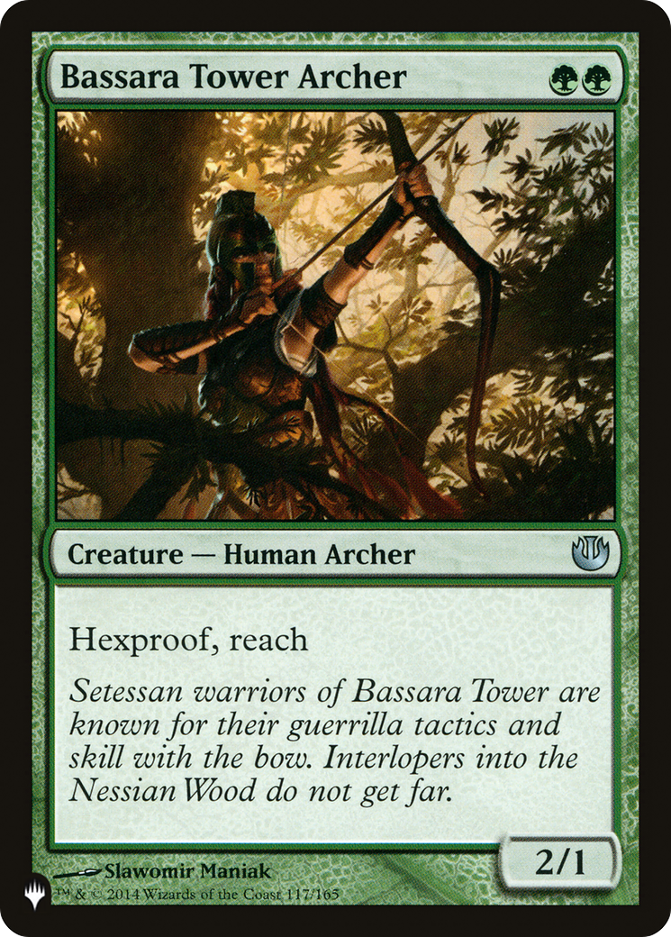 Bassara Tower Archer [The List Reprints] | The Gaming-Verse