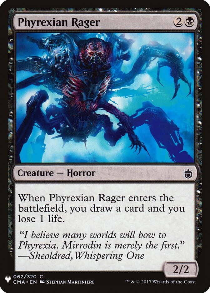 Phyrexian Rager [Mystery Booster] | The Gaming-Verse