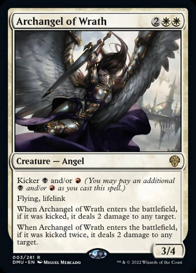 Archangel of Wrath (Promo Pack) [Dominaria United Promos] | The Gaming-Verse