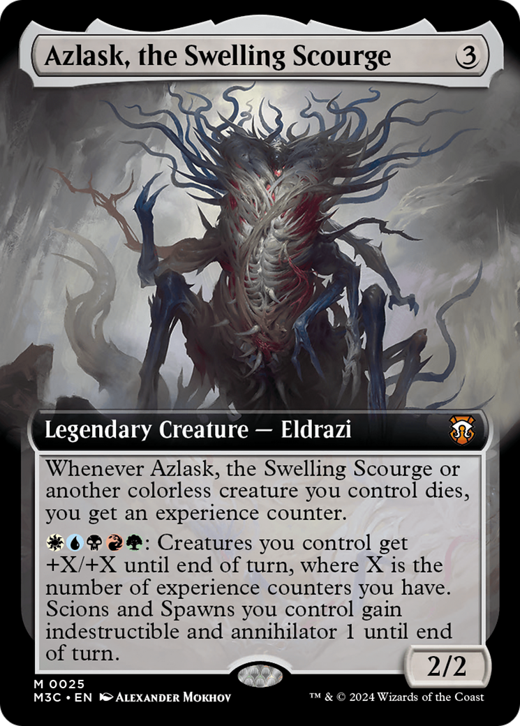 Azlask, the Swelling Scourge (Extended Art) [Modern Horizons 3 Commander] | The Gaming-Verse