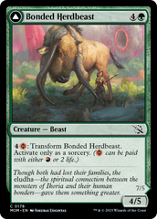 Bonded Herdbeast // Plated Kilnbeast [March of the Machine] | The Gaming-Verse