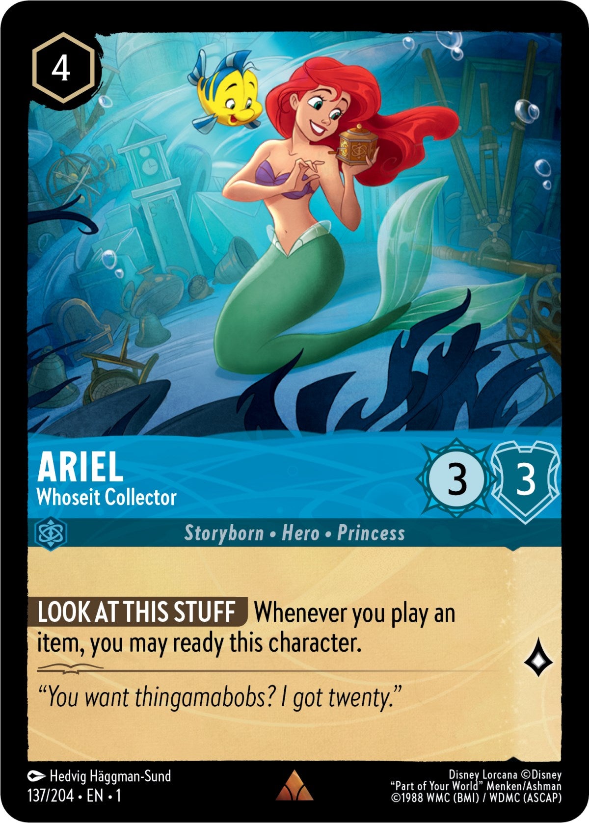 Ariel - Whoseit Collector (137/204) [The First Chapter] | The Gaming-Verse