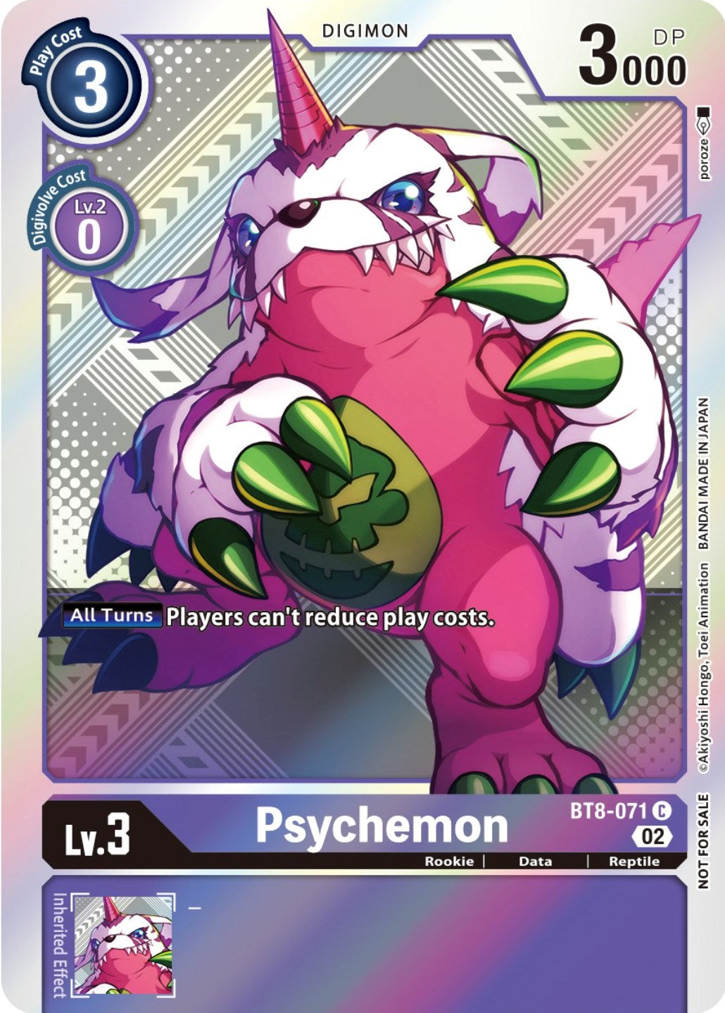 Psychemon [BT8-071] (Versus Royal Knight Booster Pre-Release Pack) [New Awakening Promos] | The Gaming-Verse