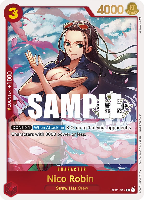 Nico Robin (Store Championship Participation Pack) [One Piece Promotion Cards] | The Gaming-Verse