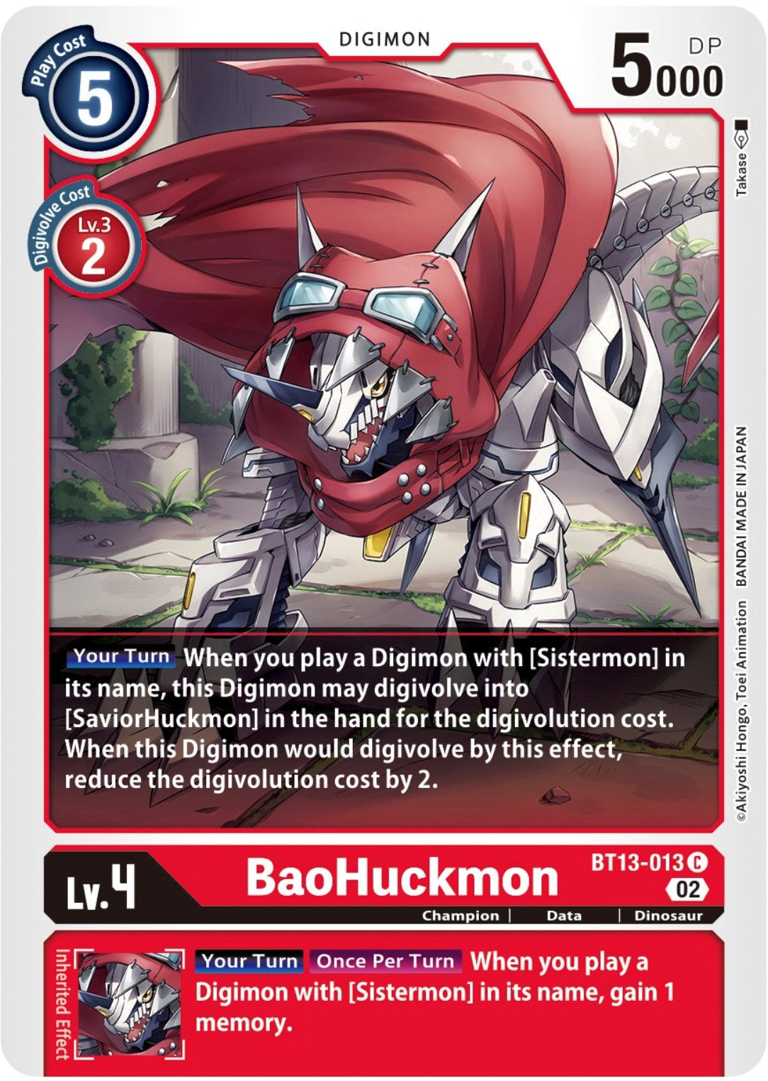 BaoHuckmon [BT13-013] [Versus Royal Knights Booster] | The Gaming-Verse