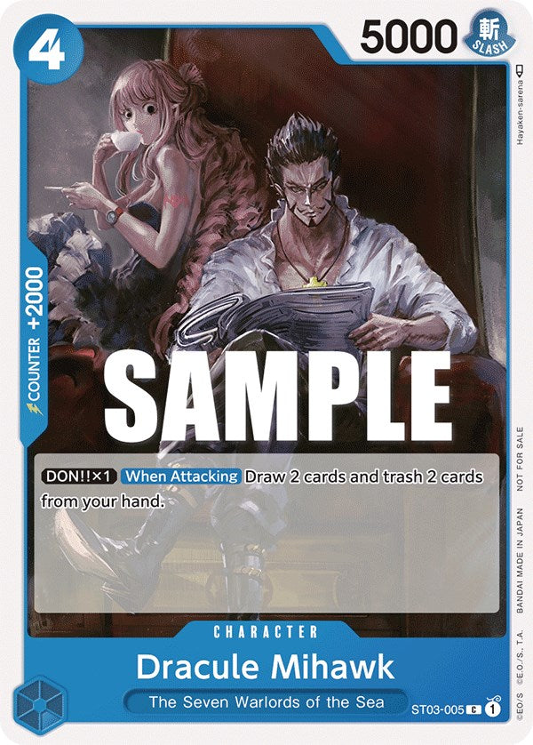 Dracule Mihawk (Tournament Pack Vol. 4) [One Piece Promotion Cards] | The Gaming-Verse