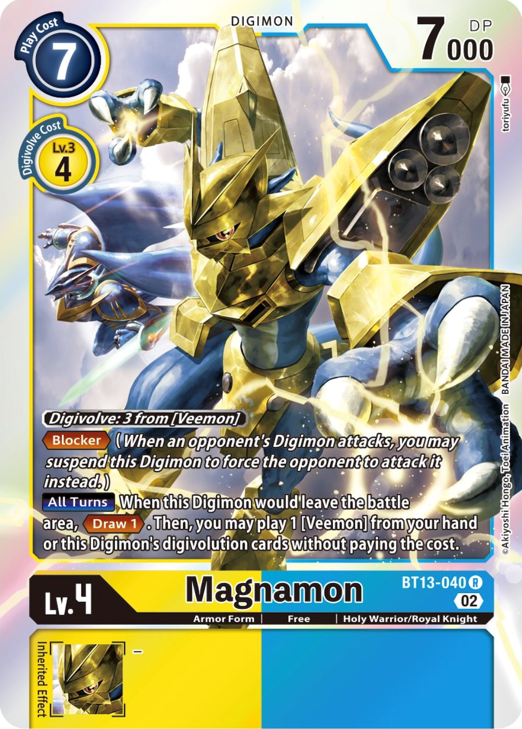 Magnamon [BT13-040] [Versus Royal Knights Booster] | The Gaming-Verse