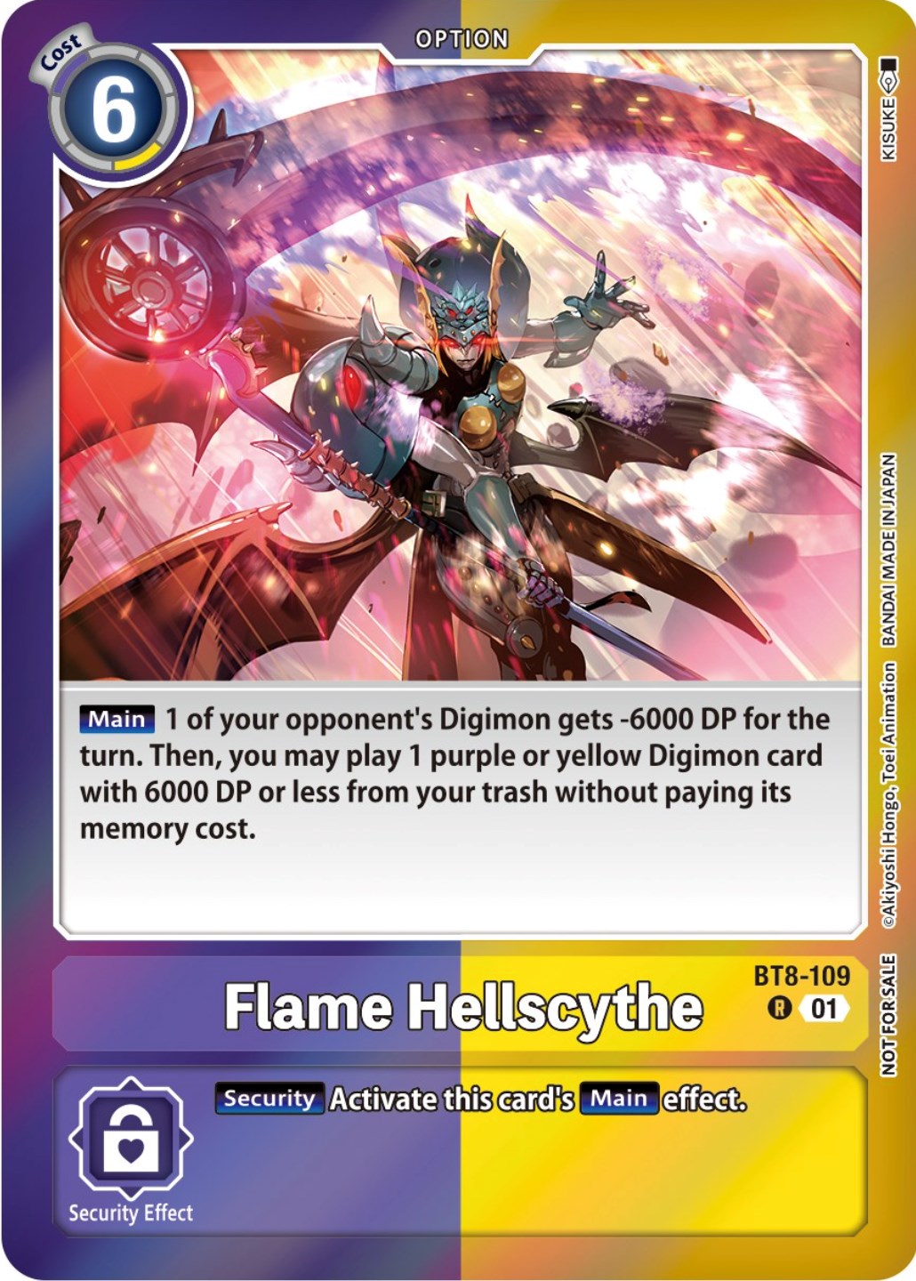 Flame Hellscythe [BT8-109] (Event Pack 5) [New Awakening Promos] | The Gaming-Verse