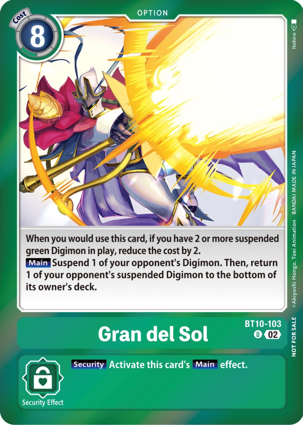 Gran del Sol [BT10-103] (Event Pack 5) [Xros Encounter Promos] | The Gaming-Verse