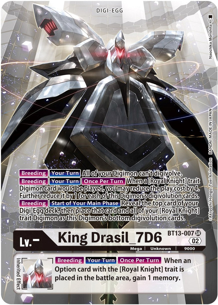 King Drasil_7D6 [BT13-007] (Alternate Art) [Versus Royal Knights Booster] | The Gaming-Verse