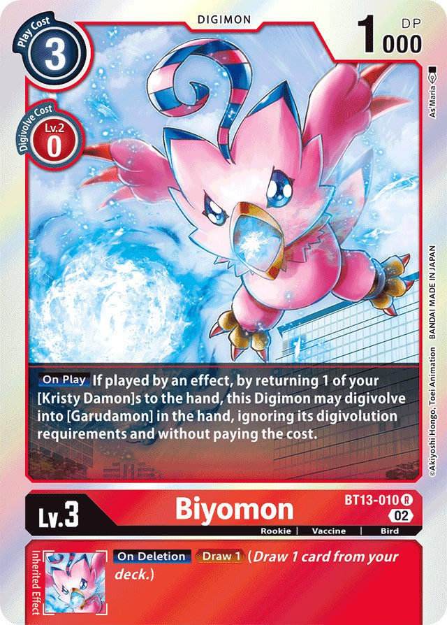 Biyomon [BT13-010] [Versus Royal Knights Booster] | The Gaming-Verse