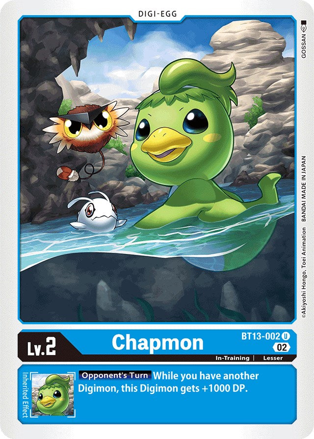 Chapmon [BT13-002] [Versus Royal Knights Booster] | The Gaming-Verse