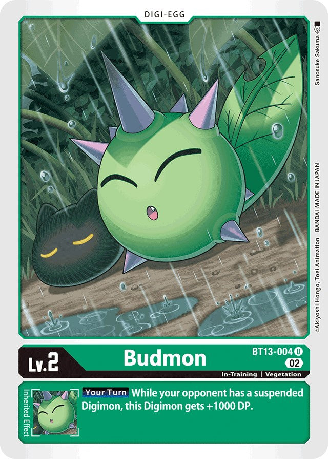 Budmon [BT13-004] [Versus Royal Knights Booster] | The Gaming-Verse