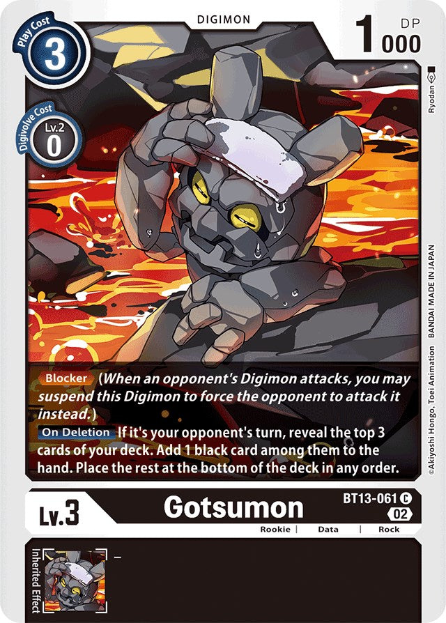 Gotsumon [BT13-061] [Versus Royal Knights Booster] | The Gaming-Verse