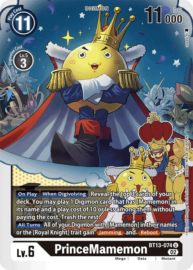 PrinceMamemon [BT13-074] [Versus Royal Knights Booster] | The Gaming-Verse