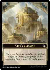 City's Blessing // Dragon Egg Double-Sided Token [Commander Masters Tokens] | The Gaming-Verse