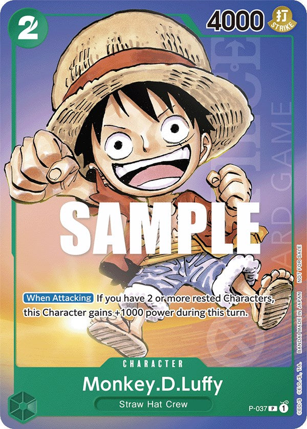 Monkey.D.Luffy (Gen Con 2023) [One Piece Promotion Cards] | The Gaming-Verse