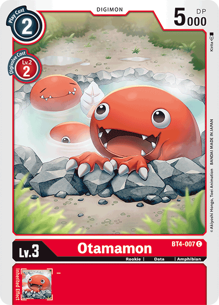 Otamamon [BT4-007] [Great Legend] | The Gaming-Verse