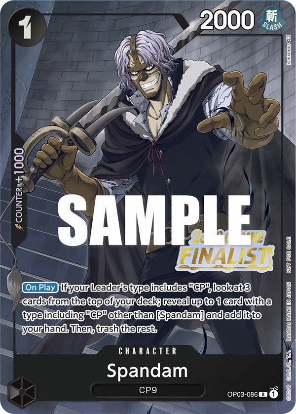 Spandam (Online Regional 2023) [Finalist] [One Piece Promotion Cards] | The Gaming-Verse