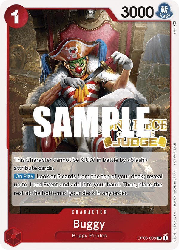 Buggy (Judge Pack Vol. 2) [One Piece Promotion Cards] | The Gaming-Verse