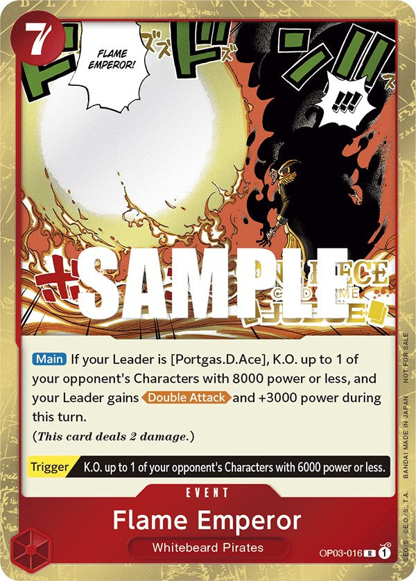 Flame Emperor (Judge Pack Vol. 2) [One Piece Promotion Cards] | The Gaming-Verse