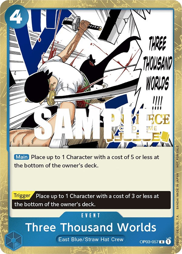 Three Thousand Worlds (Judge Pack Vol. 2) [One Piece Promotion Cards] | The Gaming-Verse