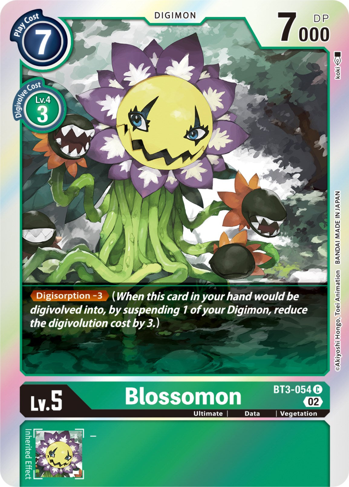 Blossomon [BT3-054] [Resurgence Booster] | The Gaming-Verse