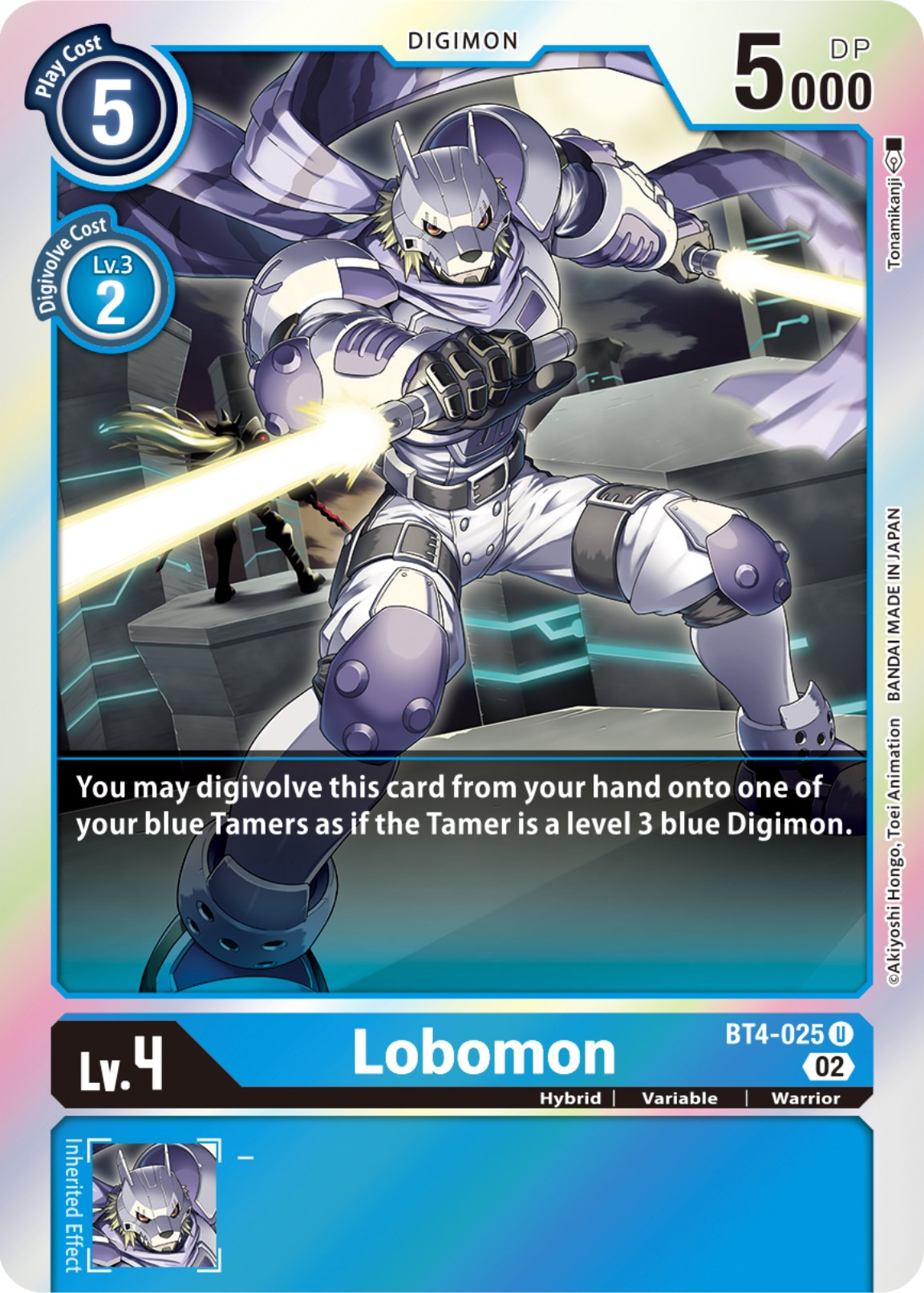 Lobomon [BT4-025] [Resurgence Booster] | The Gaming-Verse