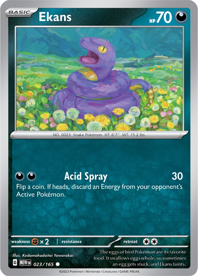 Ekans (023/165) [Scarlet & Violet: 151] | The Gaming-Verse