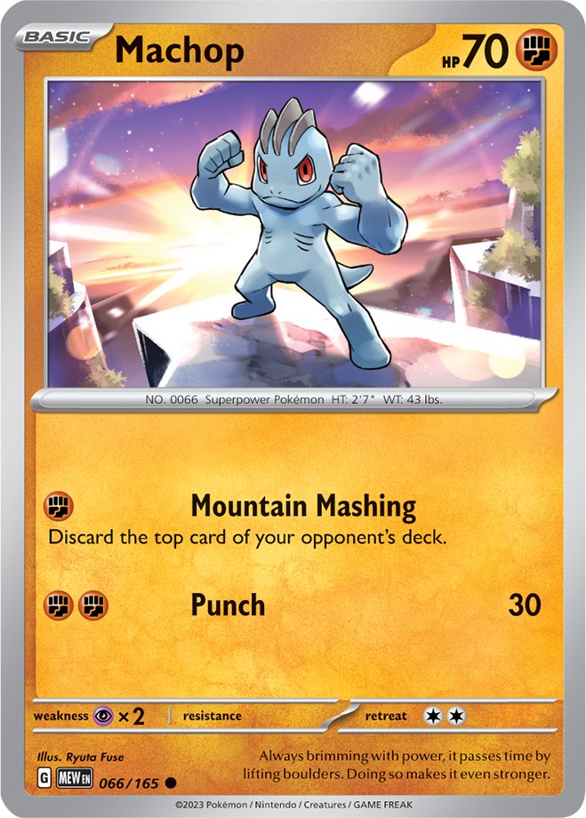 Machop (066/165) [Scarlet & Violet: 151] | The Gaming-Verse