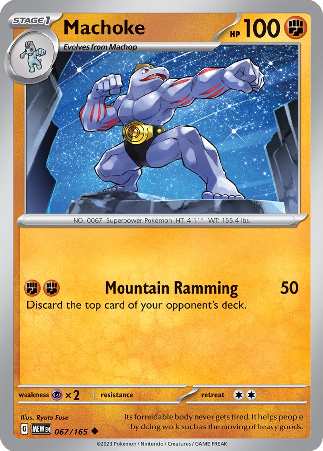 Machoke (067/165) [Scarlet & Violet: 151] | The Gaming-Verse