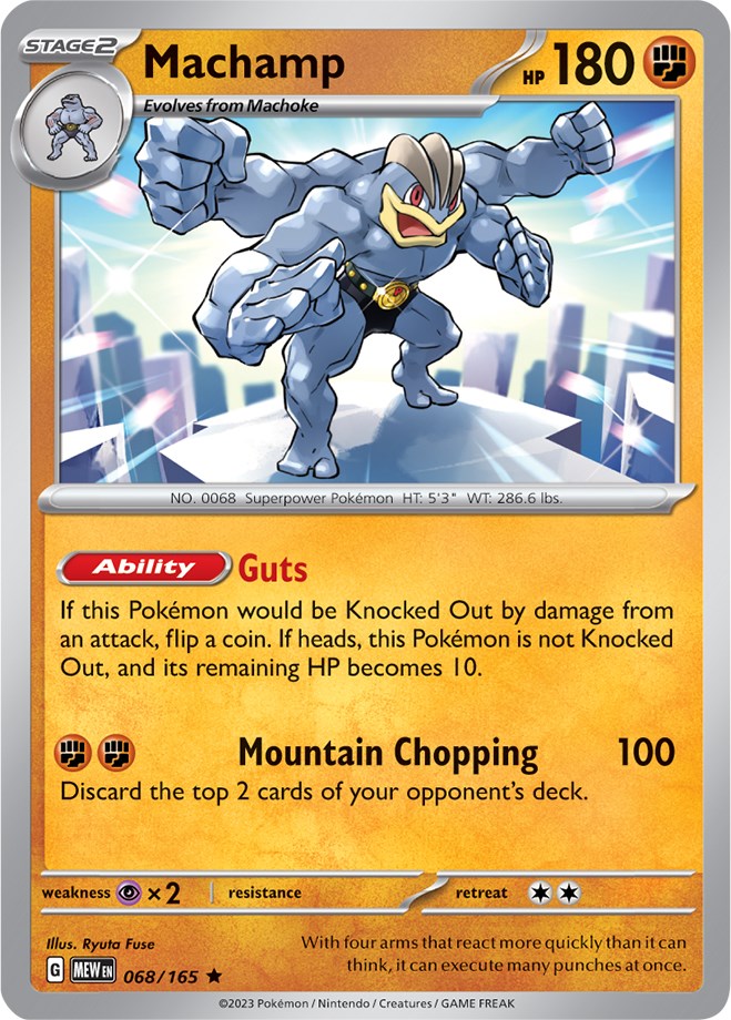 Machamp (068/165) [Scarlet & Violet: 151] | The Gaming-Verse