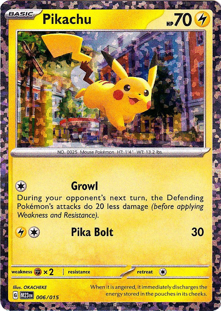 Pikachu (006/015) [McDonald's Promos: 2023 Collection] | The Gaming-Verse