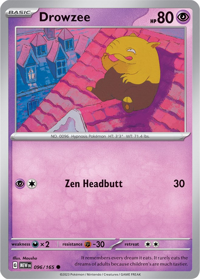 Drowzee (096/165) [Scarlet & Violet: 151] | The Gaming-Verse