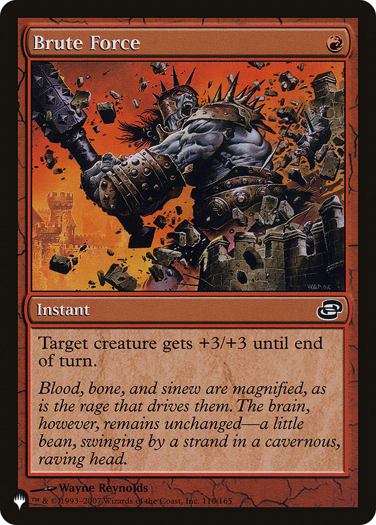 Brute Force [The List Reprints] | The Gaming-Verse