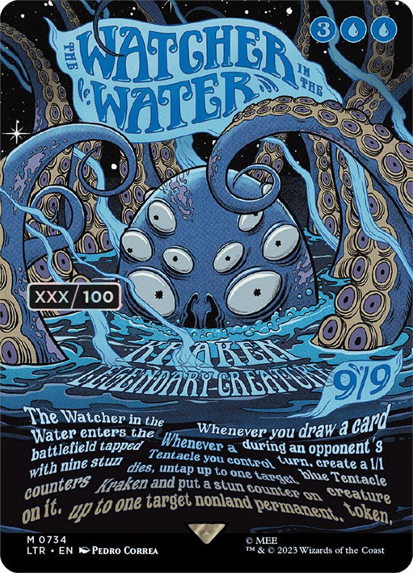 The Watcher in the Water (Borderless Poster) (Serialized) [The Lord of the Rings: Tales of Middle-Earth] | The Gaming-Verse