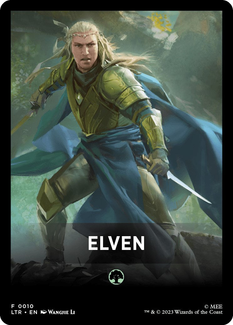 Elven Theme Card [The Lord of the Rings: Tales of Middle-Earth] | The Gaming-Verse