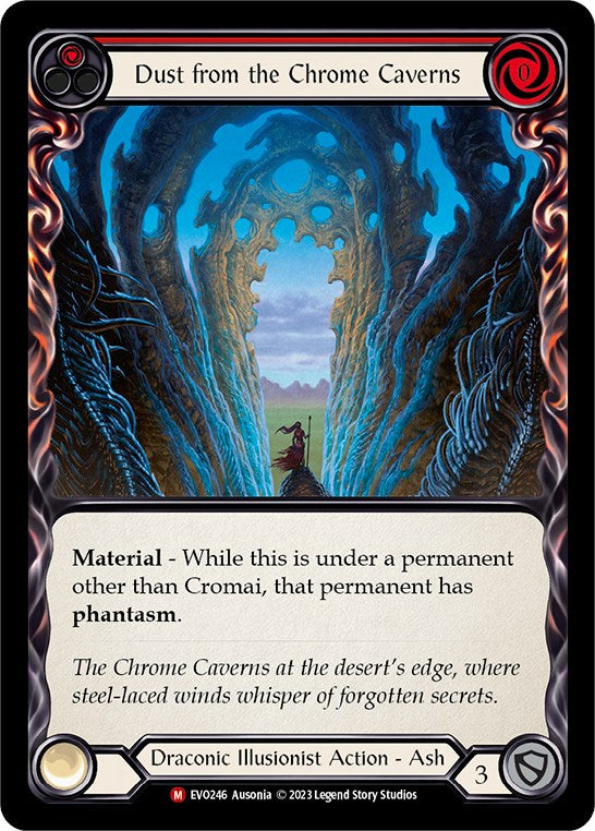 Dust from the Chrome Caverns [EVO246] (Bright Lights)  Rainbow Foil | The Gaming-Verse