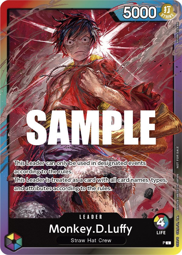 Monkey.D.Luffy (Leader Pack) (Sealed Battle 2023 Vol. 1) [One Piece Promotion Cards] | The Gaming-Verse