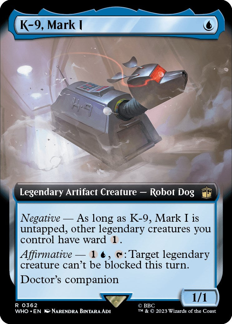 K-9, Mark I (Extended Art) [Doctor Who] | The Gaming-Verse