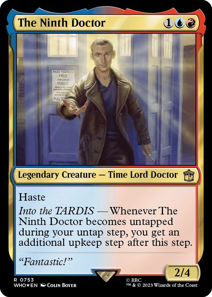 The Ninth Doctor (Surge Foil) [Doctor Who] | The Gaming-Verse