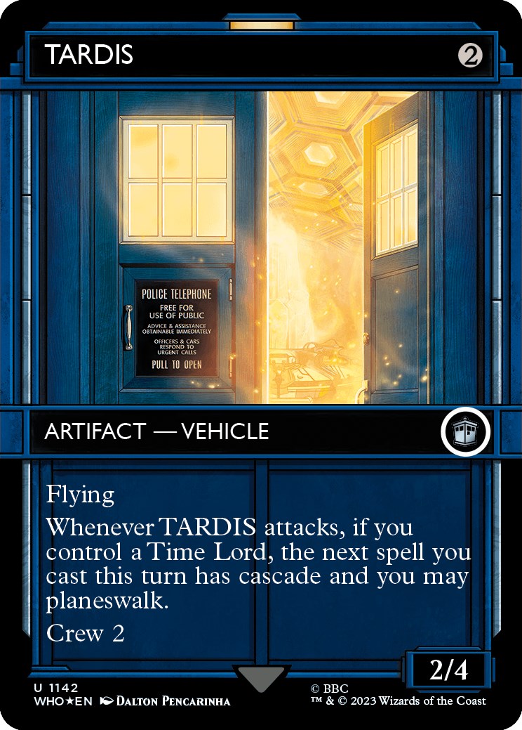 TARDIS (Showcase) (Surge Foil) [Doctor Who] | The Gaming-Verse