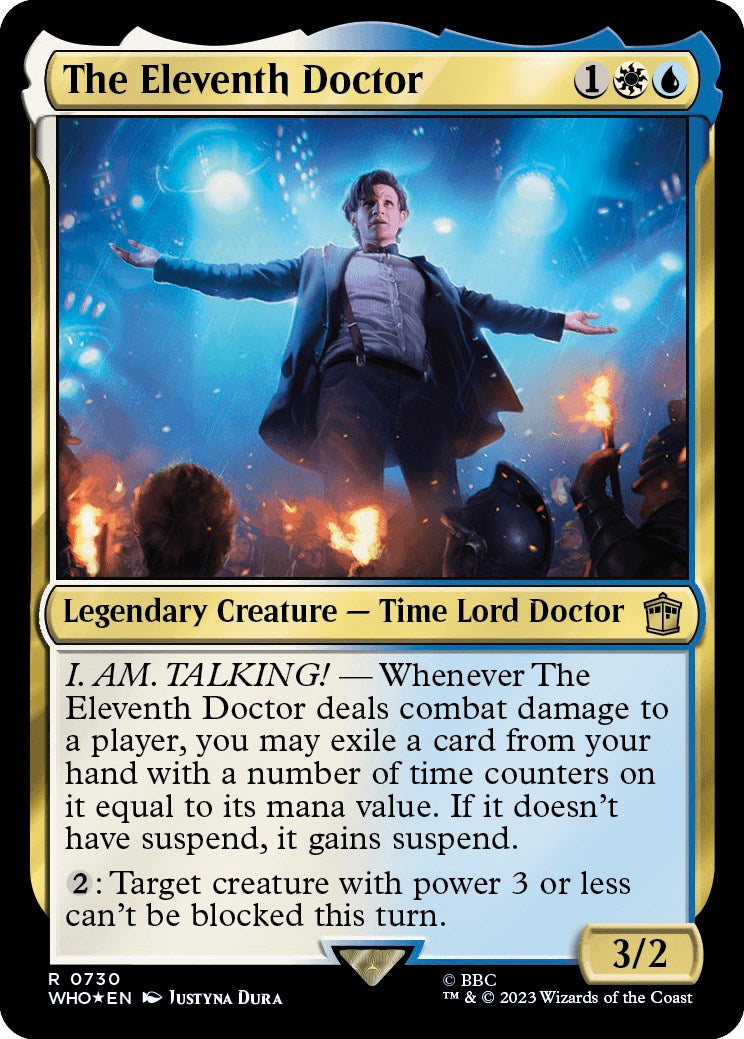 The Eleventh Doctor (Surge Foil) [Doctor Who] | The Gaming-Verse