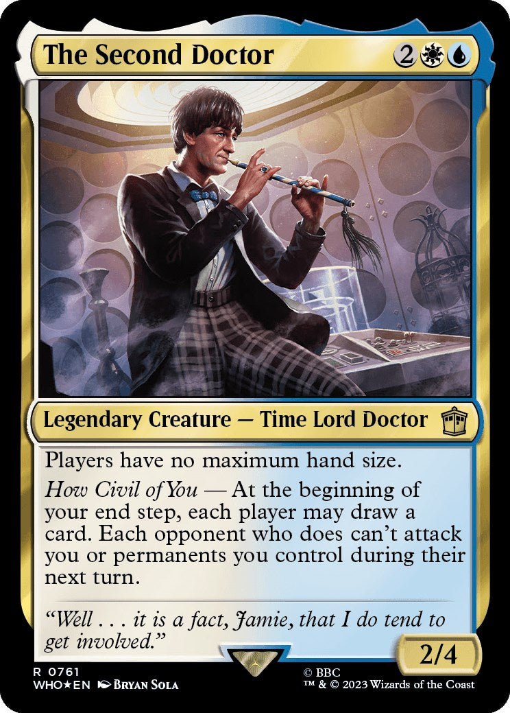 The Second Doctor (Surge Foil) [Doctor Who] | The Gaming-Verse